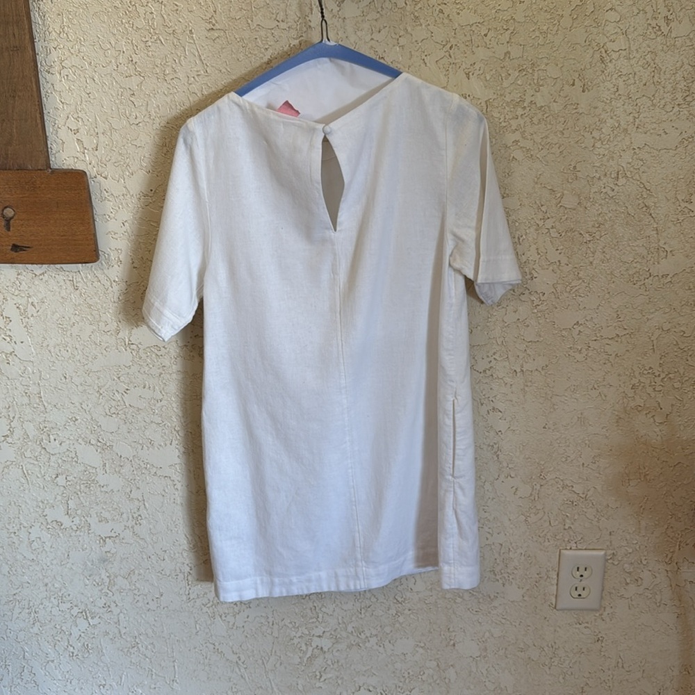 Abercrombie and Fitch Linen blend T-Shirt Dress - Picture 4 of 14